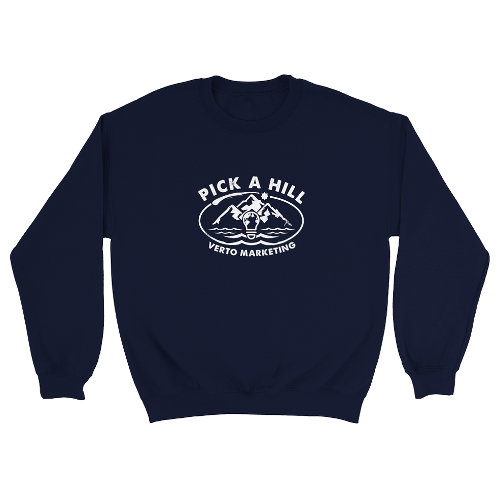 Thumbnail: Classic Unisex Pick a Hill Crewneck Sweatshirt