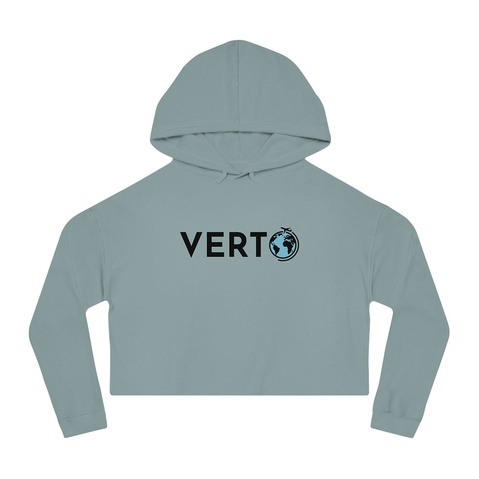 Thumbnail: Women’s Cropped Hooded Sweatshirt