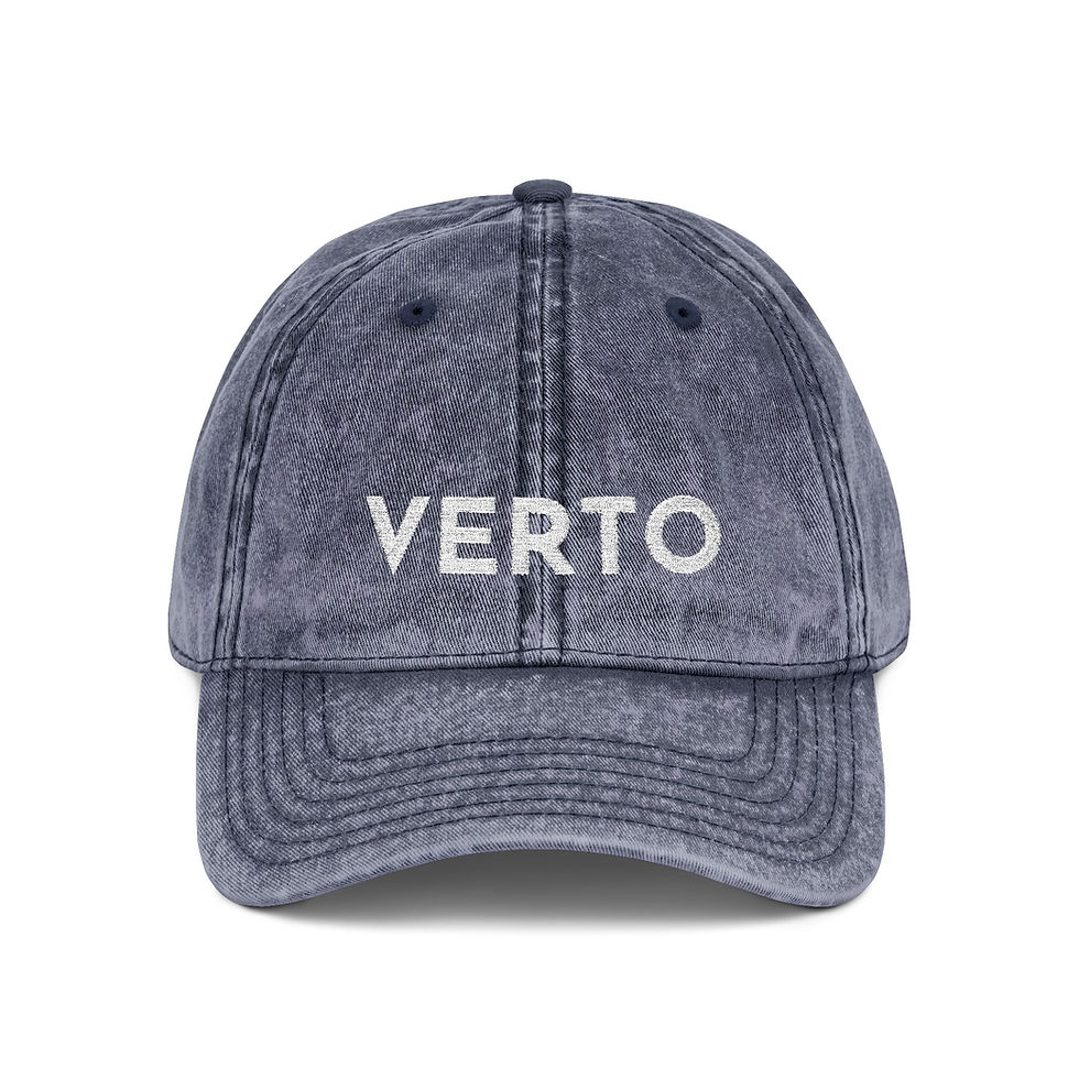 Thumbnail: Verto Vintage Cap Embroidered Cap