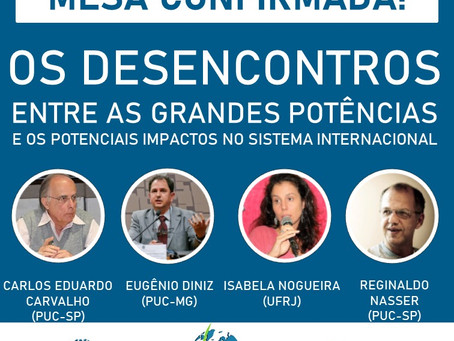 Mesa confirmada: Os desencontros entre as grandes potências e os potenciais impactos...