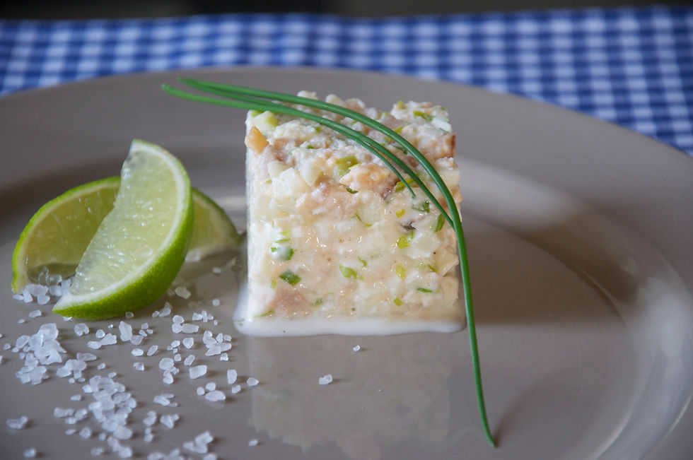 köstlich einfaches Alpenlachs Tartar