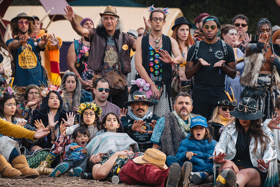 When we rise, we rise together. Lucidity Gathering 2023, Santa Barbara, CA