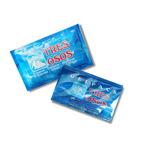 Hielo, cooler, gel helado