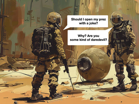How to Add Humor to Presentations and How to Bounce Back After a Joke Bombs. (It happens)