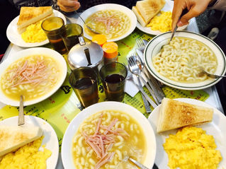 Breakfast in Hong Kong