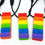 Thumbnail: Rainbow Lego Brick Chewelry