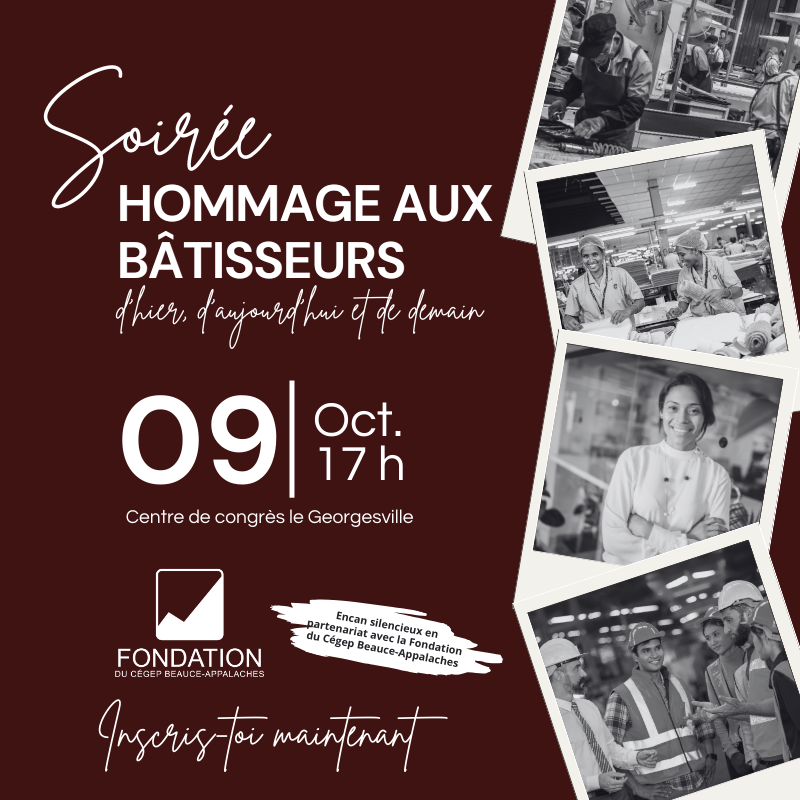 Soirée hommage au bâtisseur d'hier, d'aujourd'hui et de demain!