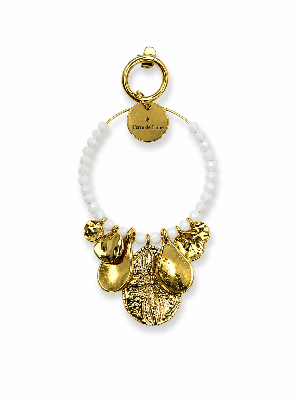 Miniature : Boucles d'oreilles - Carpe diem nacre