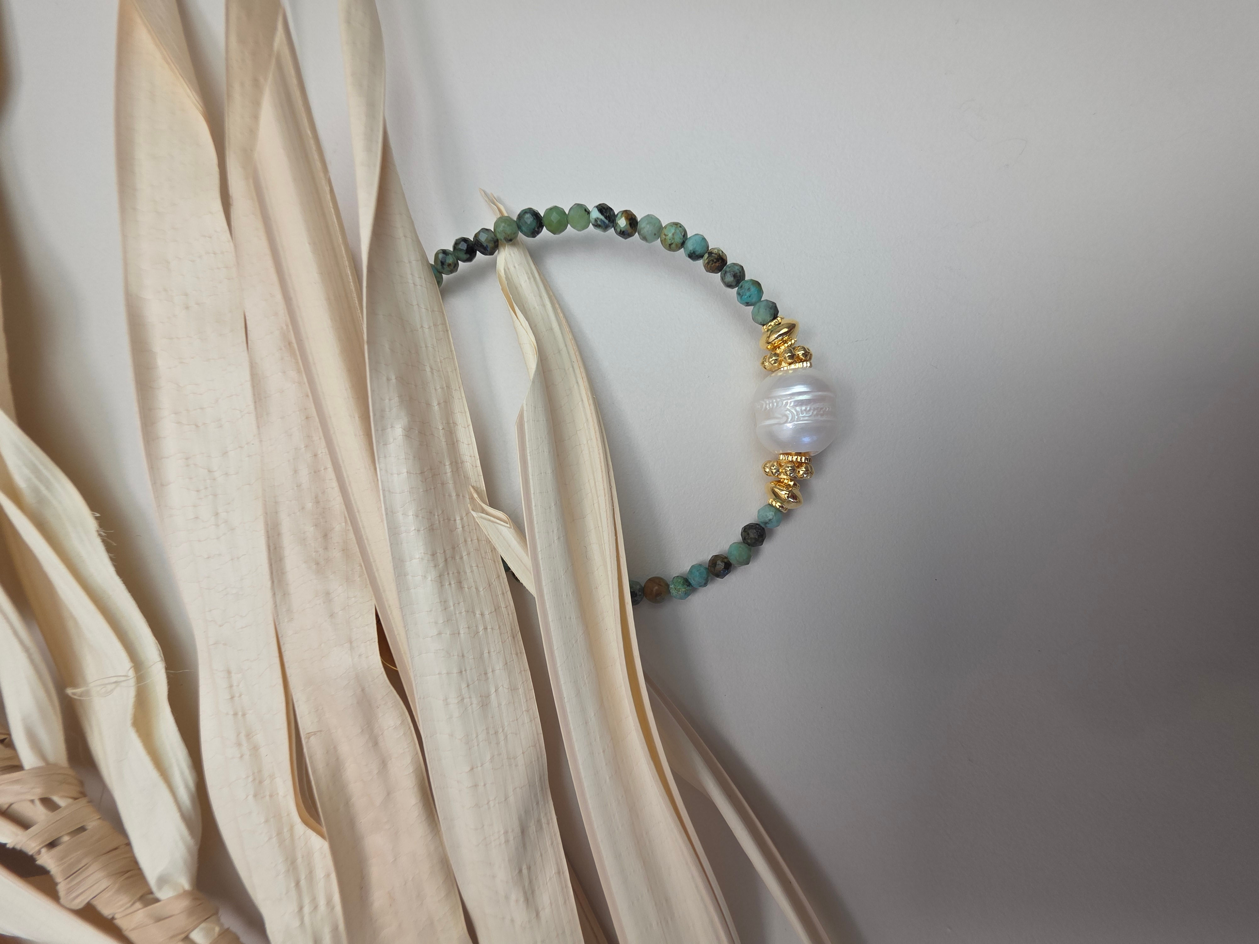 Bracelet TANGO - Turquoise Africaine