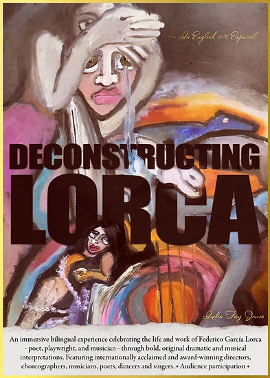 Deconstructing Lorca 2025 postcard front
