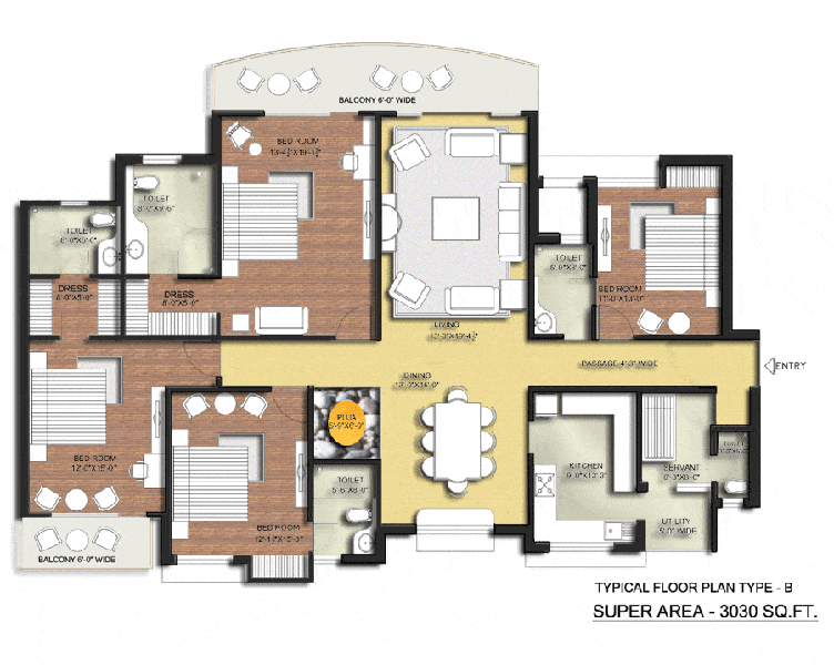 Tulip Ace Unit Plan