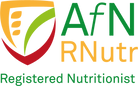 Symbol of Registered Nutritionist by the Association for Nutrition
