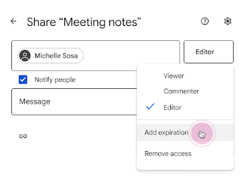 🔐 Sätt utgångsdatum på delade filer och mappar - ökad säkerhet i Drive