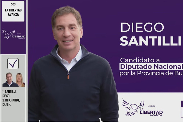 🗳️ La Cámara Nacional Electoral confirmó que Diego Santilli encabezará la lista de La Libertad Avanza en Buenos Aires
