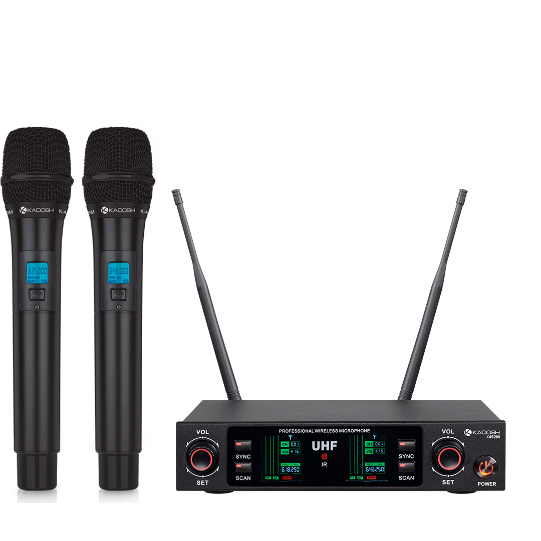 MICROFONE KADOSH K492M SEM FIO UHF