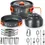 Thumbnail: Outdoor, Aluminium, Lightweight Camping Cookware Kit.