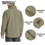 Thumbnail: TACVASEN Winter Soft shell Water Resistant Fleece Lined Jackets 