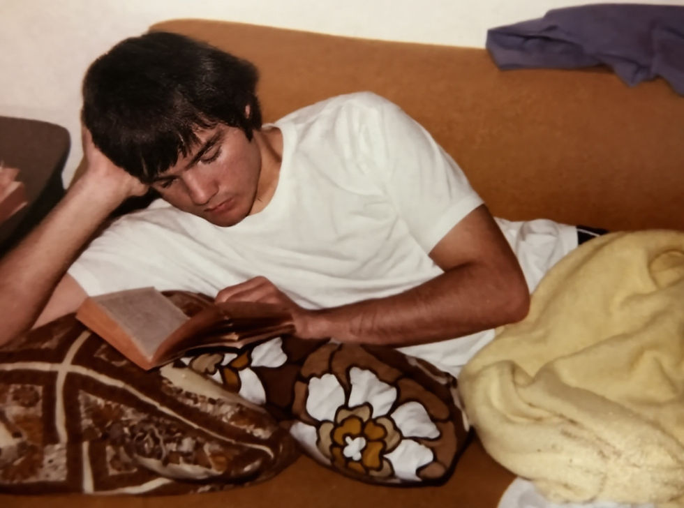 Kevin found free time on weekends and vacations for leisure reading at home.   With family budget limits, he checked out books from the CSDR and Rialto libraries.