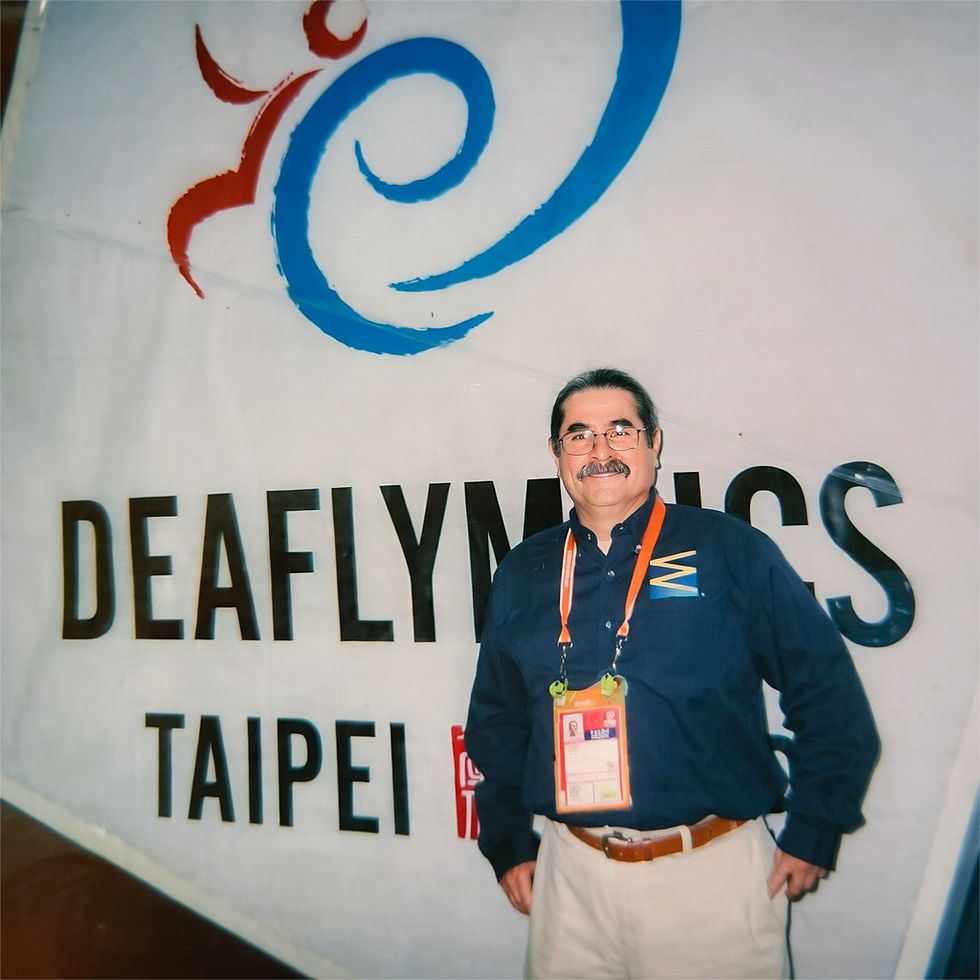 Daniel spent decades in karate as a competitor and an instructor. He also coached the US delegation for karate to the Deaflympics in Taiwan.