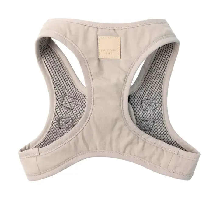FuzzYard Life - Cotton Step-in harness - Sandstone L