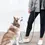 Thumbnail: Burgundy 4-in-1 Convertible Hands Free Cloud Dog Leash