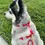 Thumbnail: Cherry Red Cloud Lite Dog Harness Large