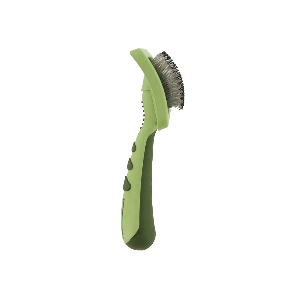 Thumbnail: Safari Dog Curved Firm Slicker Brush Small