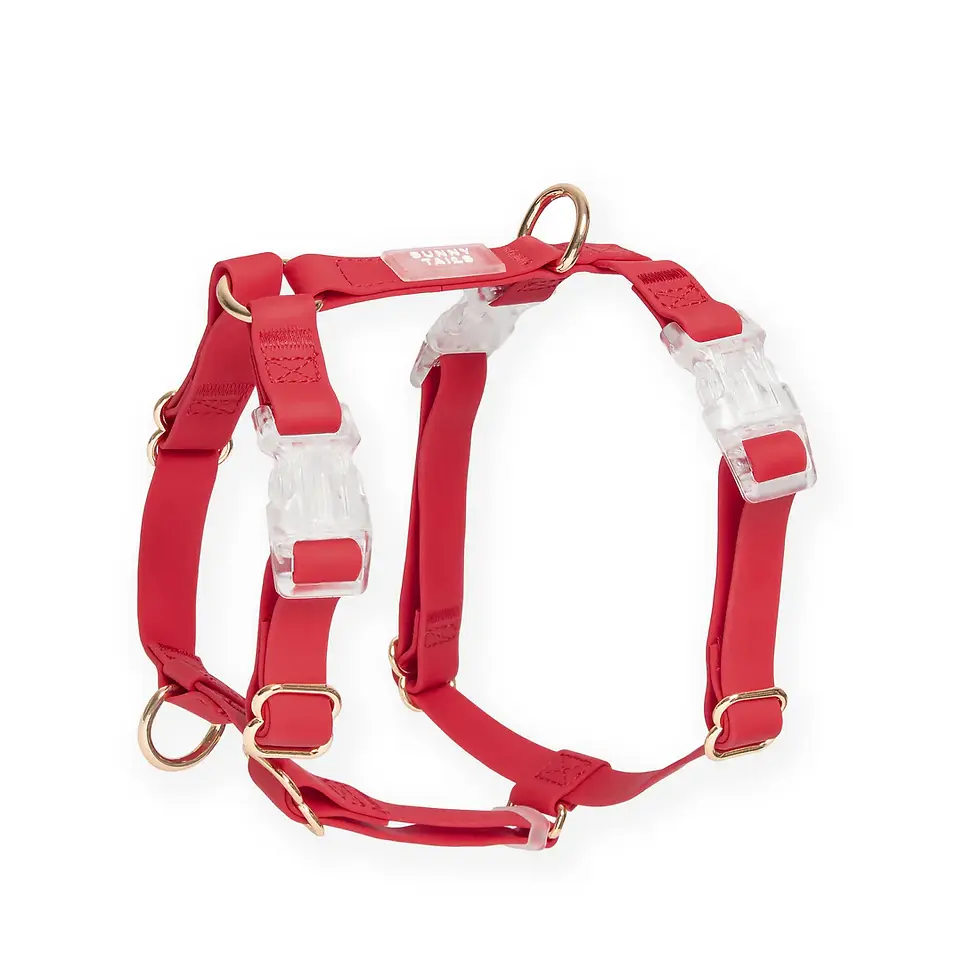 Cherry Red Cloud Lite Dog Harness Large