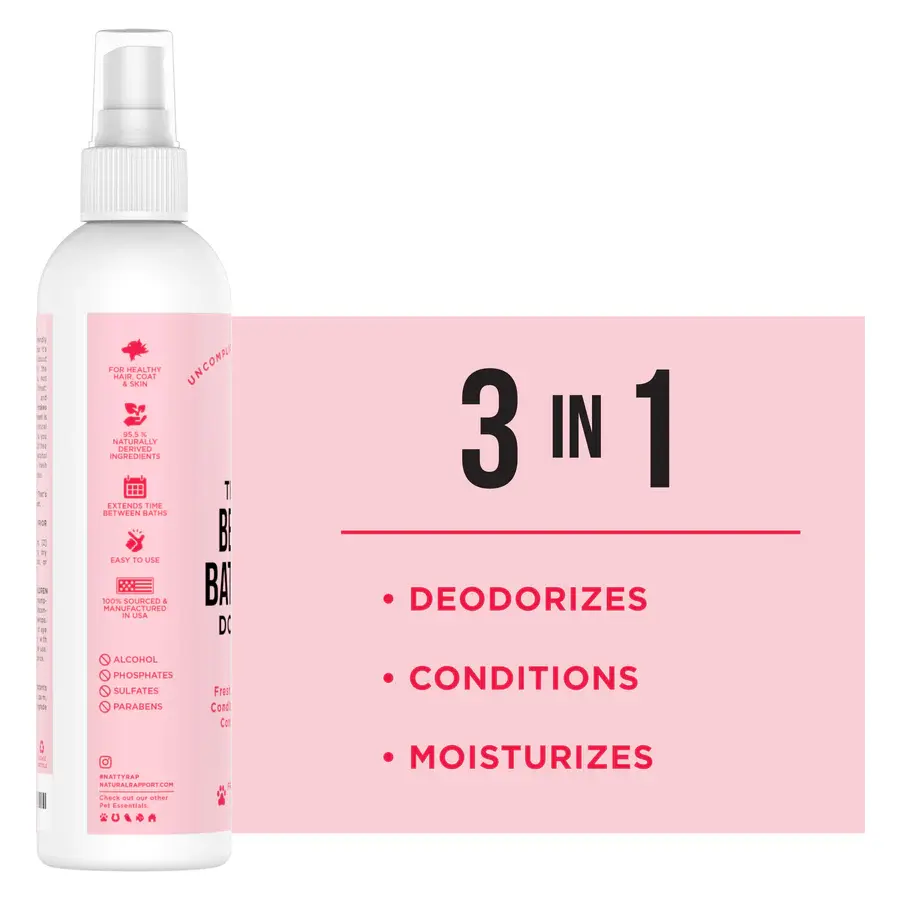 Thumbnail: The Only Between Bath Spray Dogs Need - Floral & Coconut (8oz)