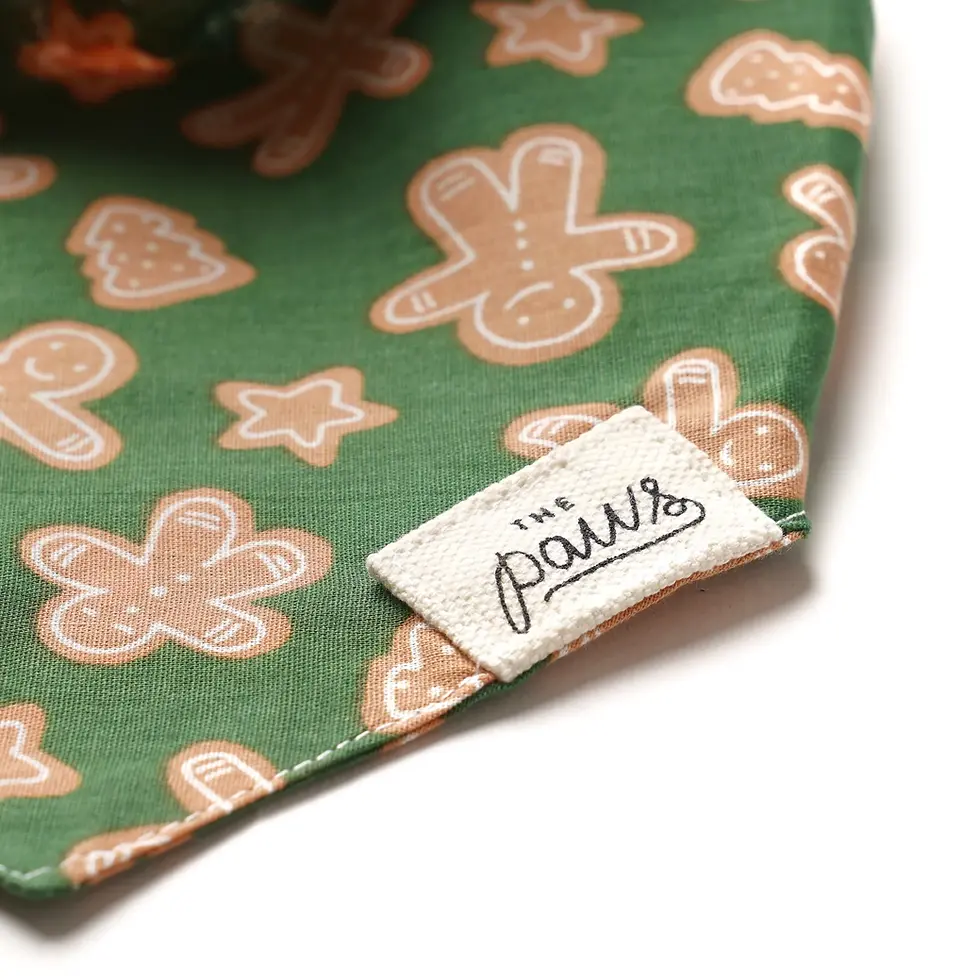 Thumbnail: Frosting Christmas Dog Bandana