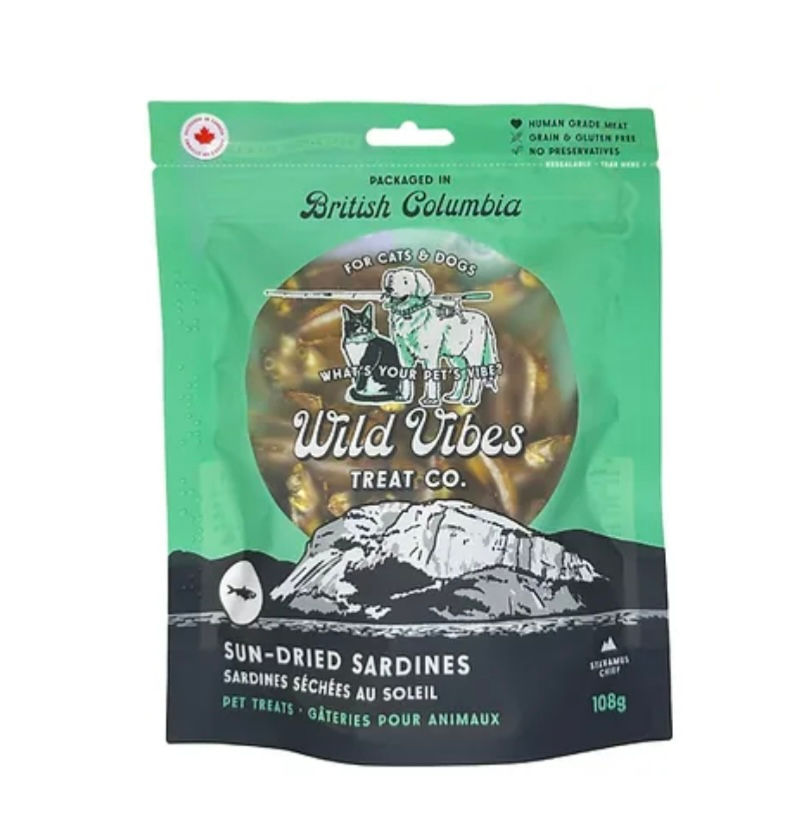 Wild Vibes- Sundried Sardines Treats/Meal Topper