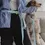 Thumbnail: Hands Free Leash in Sky Blue