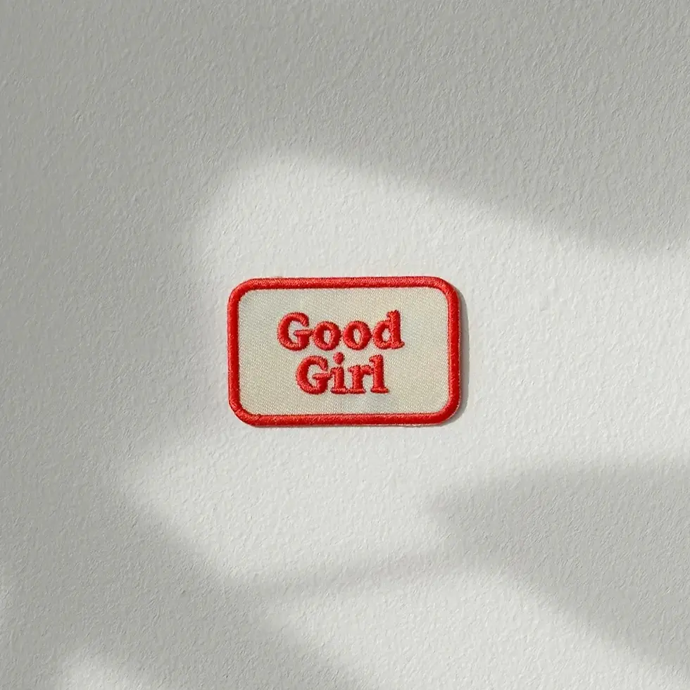 Good Girl Iron-On Patch For Dogs