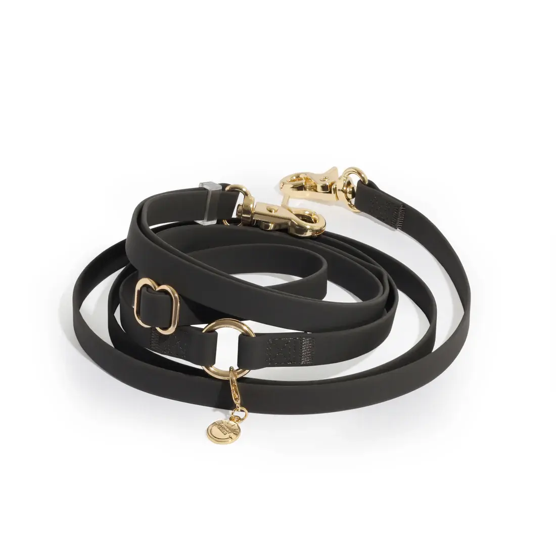 Burgundy 4-in-1 Convertible Hands Free Cloud Dog Leash