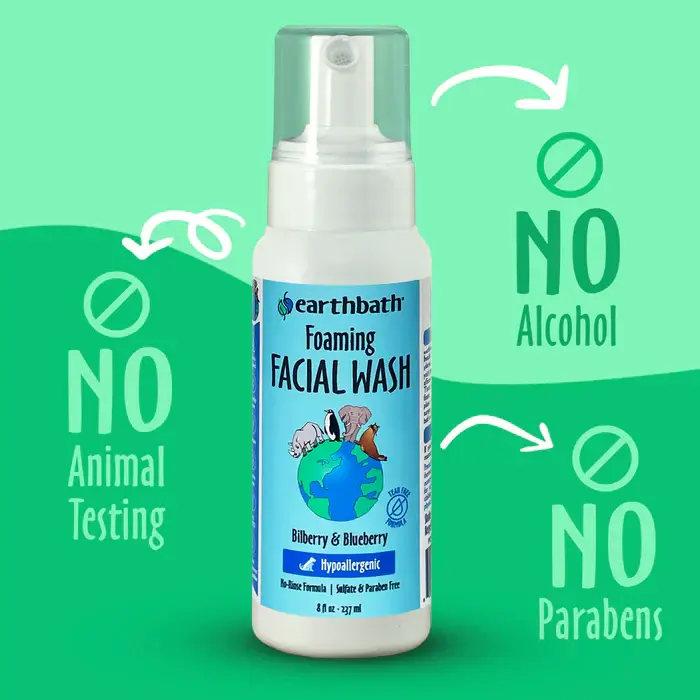 Thumbnail: earthbath Foaming Facial Wash Bilberry & Blueberry 8 oz