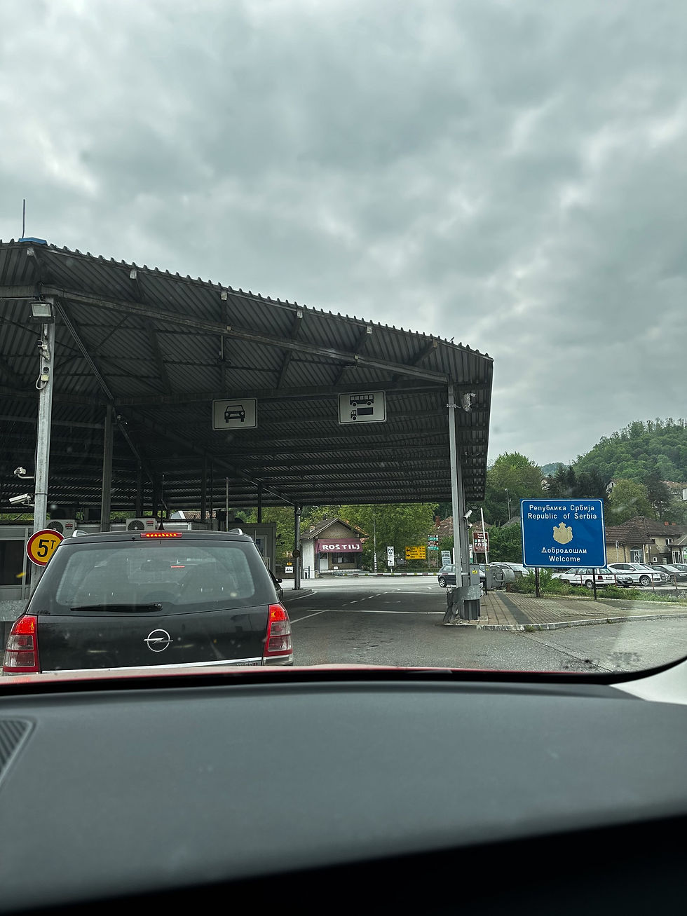 Serbia border crossing