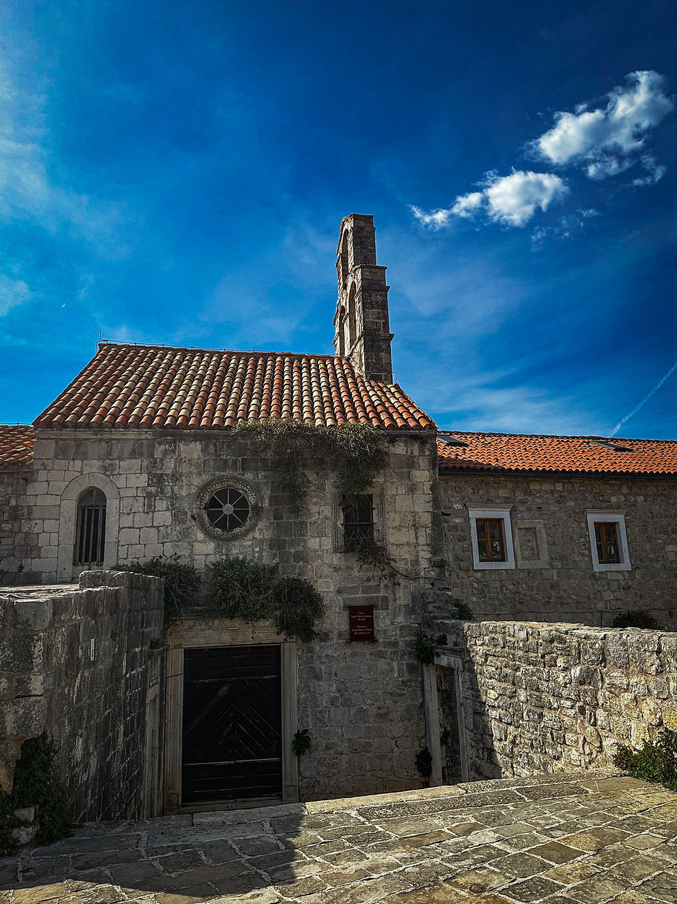 Church of Virgin Mary in Budva