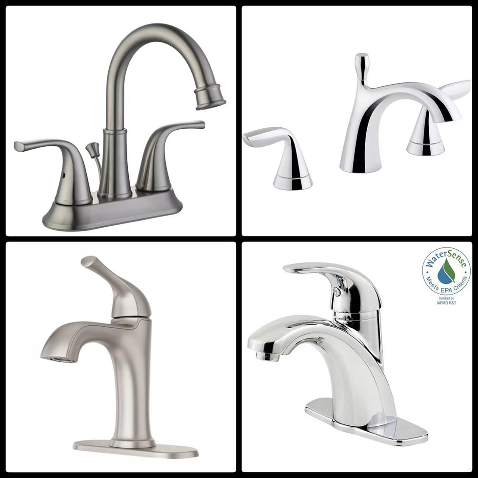 Thumbnail: Case Lot of Faucets by Pfister, Delta, Vigo & More - 11 Units - Manifested