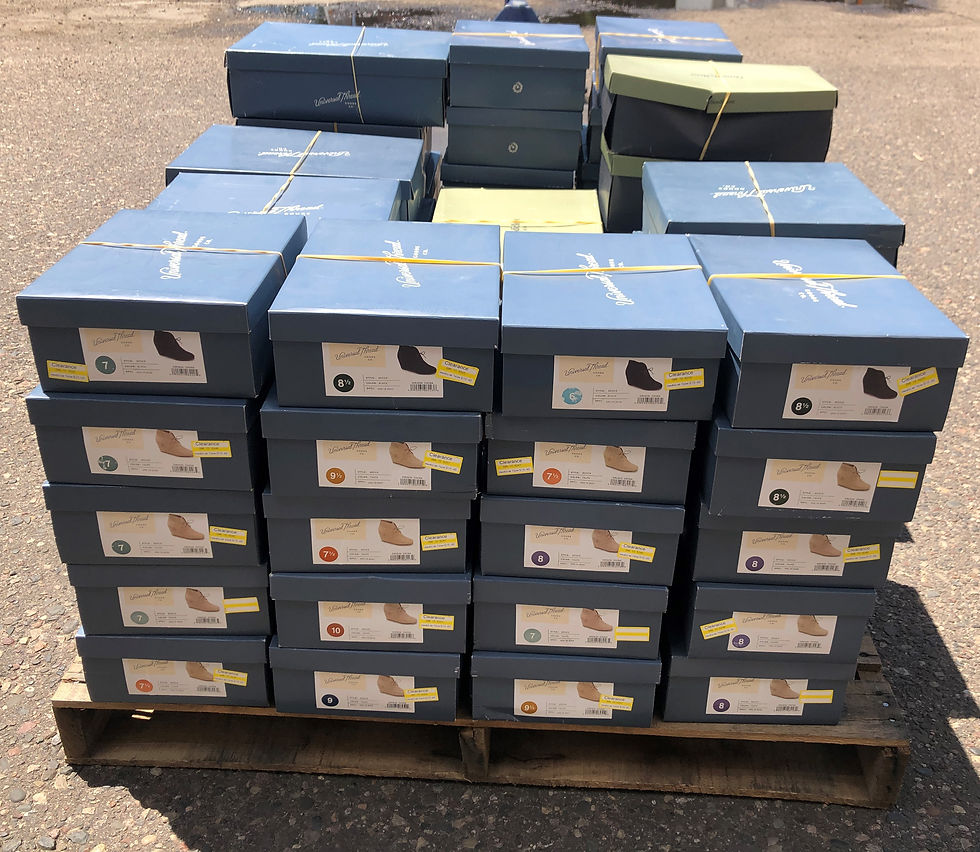 Thumbnail: T@RGT Assorted Shoes Pallet - 62 Units - Manifested - Shelf Pulls