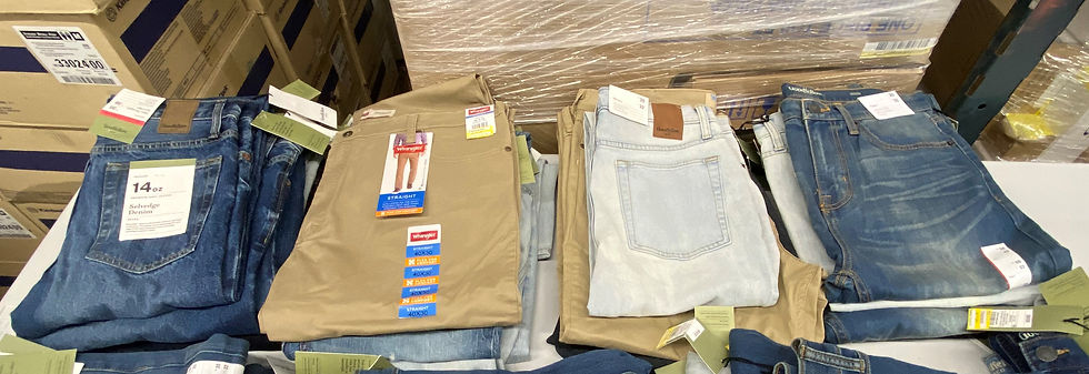 Thumbnail: Case Lot of Mens Jeans & Pants - 33 Units - Manifested - Shelf Pull Condition