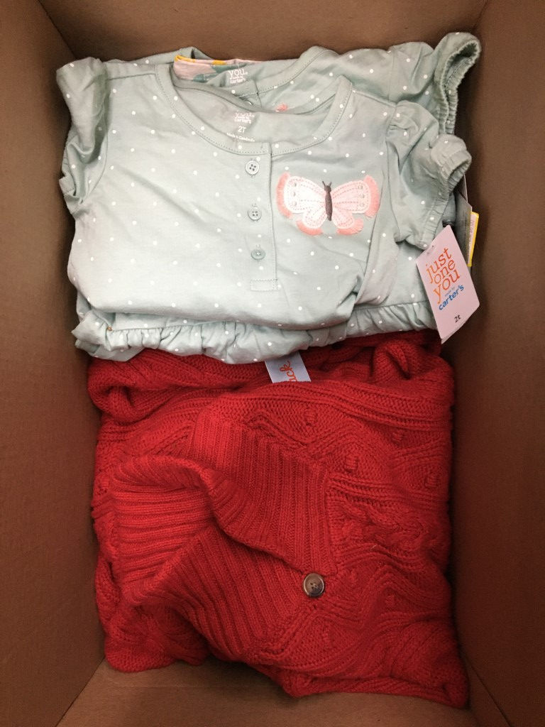 Thumbnail: Case Lot of Kids clothing - 32 Units - Manifested - Shelf Pulls