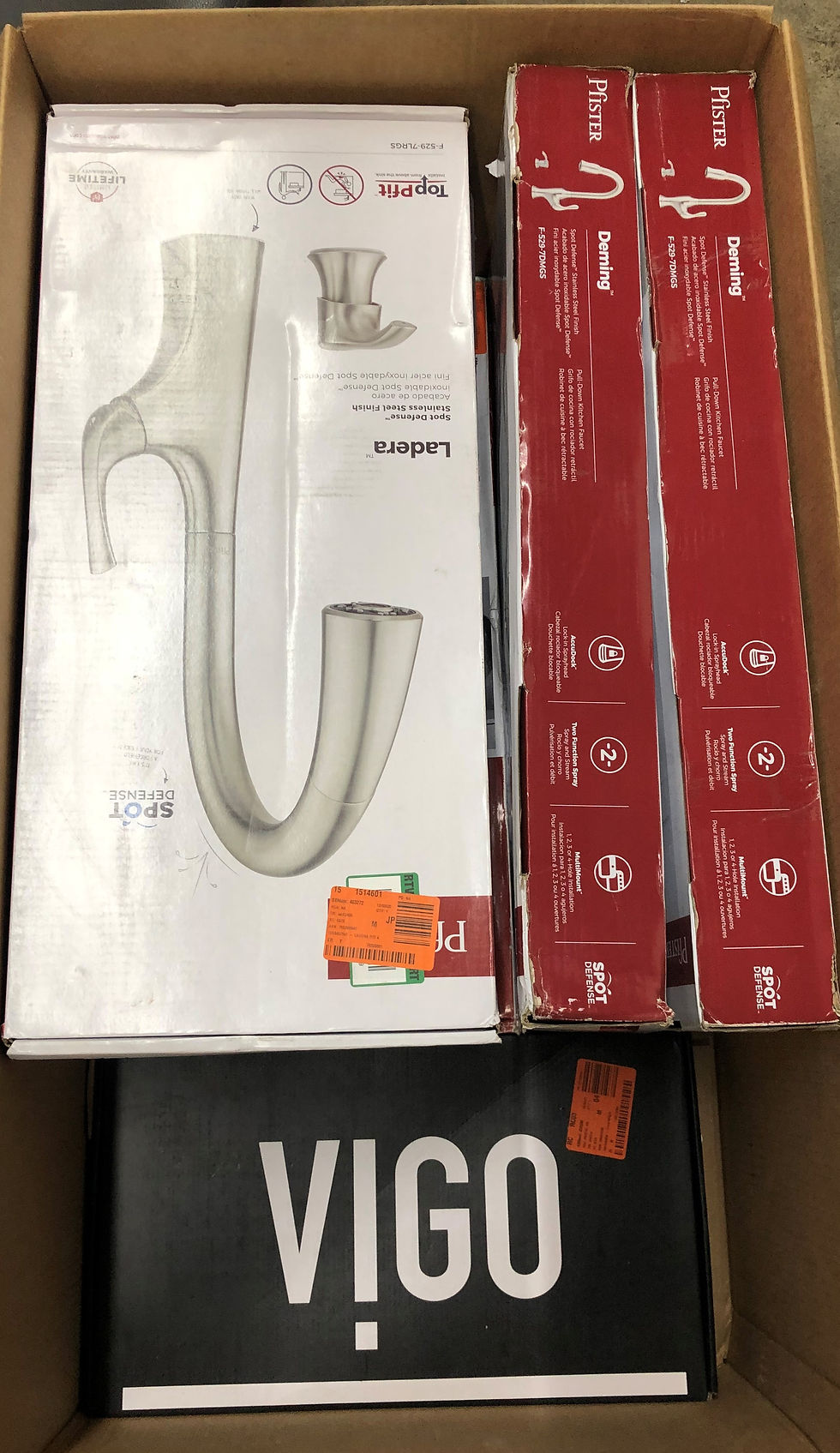 Thumbnail: Case Lot of Faucets By Pfister, Kohler & More - 15 Units - Manifested