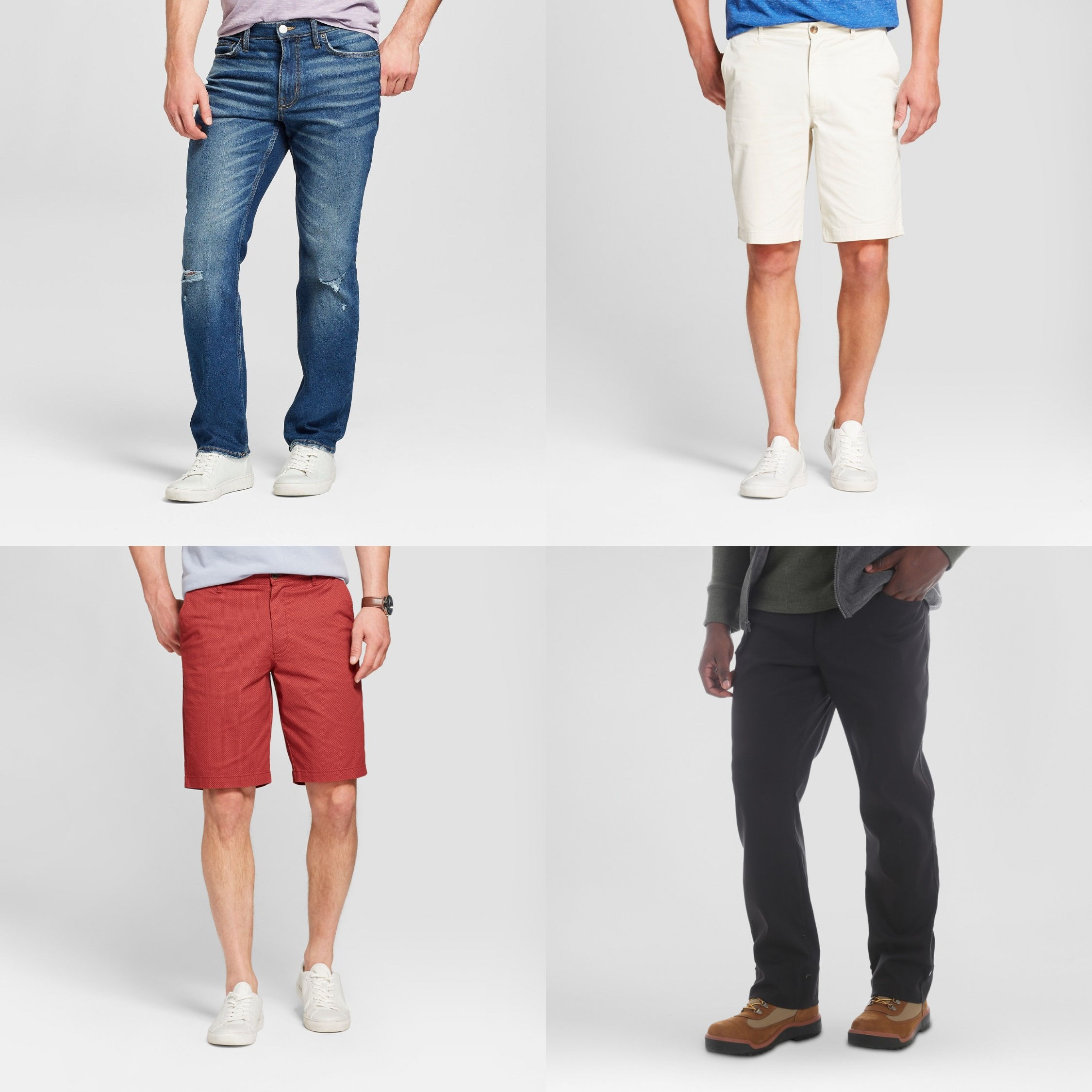 Men's Pants & Shorts Case Lot - Manifested - 96 Units - $1,909 Orig. Retail