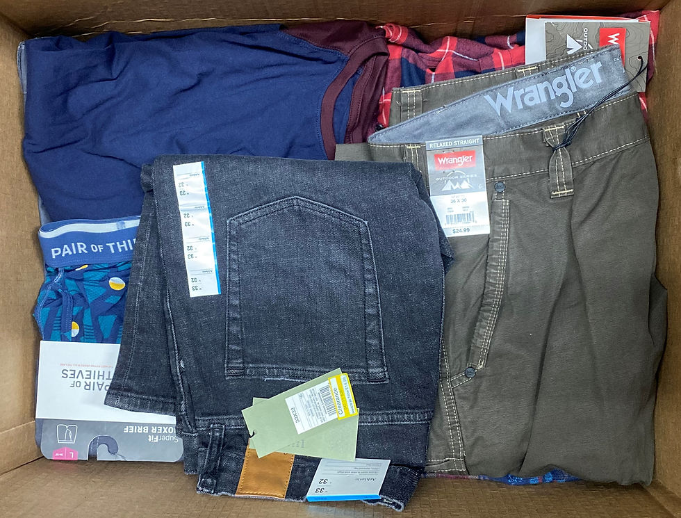Thumbnail: Case Lot of Men's Apparel - 58 Units - Shelf Pull Condition
