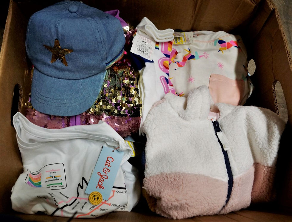 Thumbnail: Case Lot of Kids Clothing - 39 Units - Manifested - Shelf Pulls