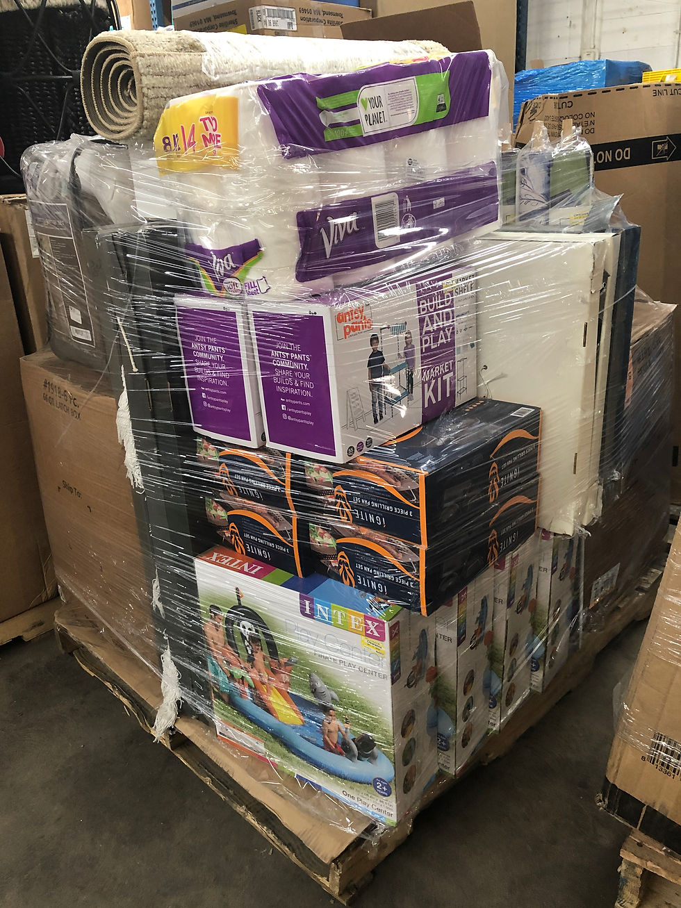 Thumbnail: TGT General Merchandise Pallet - Manifested - $4,110 Orig. Retail