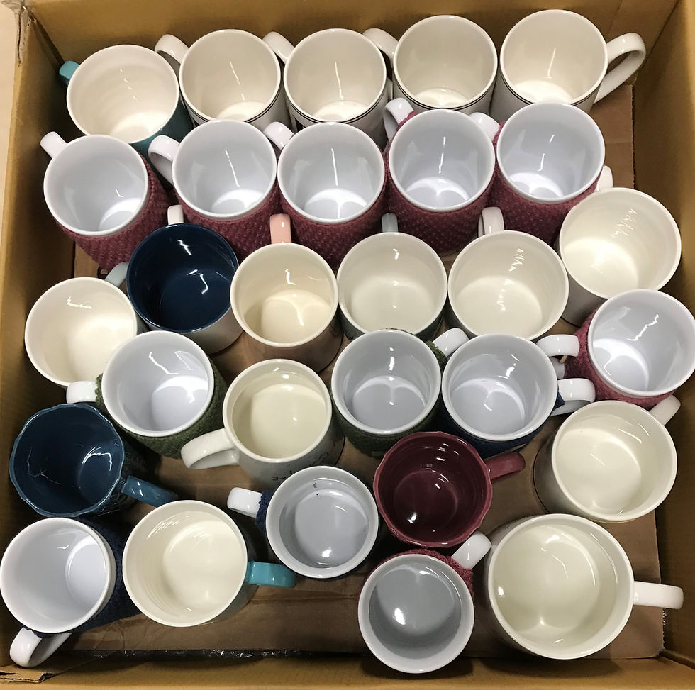 Thumbnail: Case Lot of Coffee Mugs - 85 Units - Shelf Pull Condition