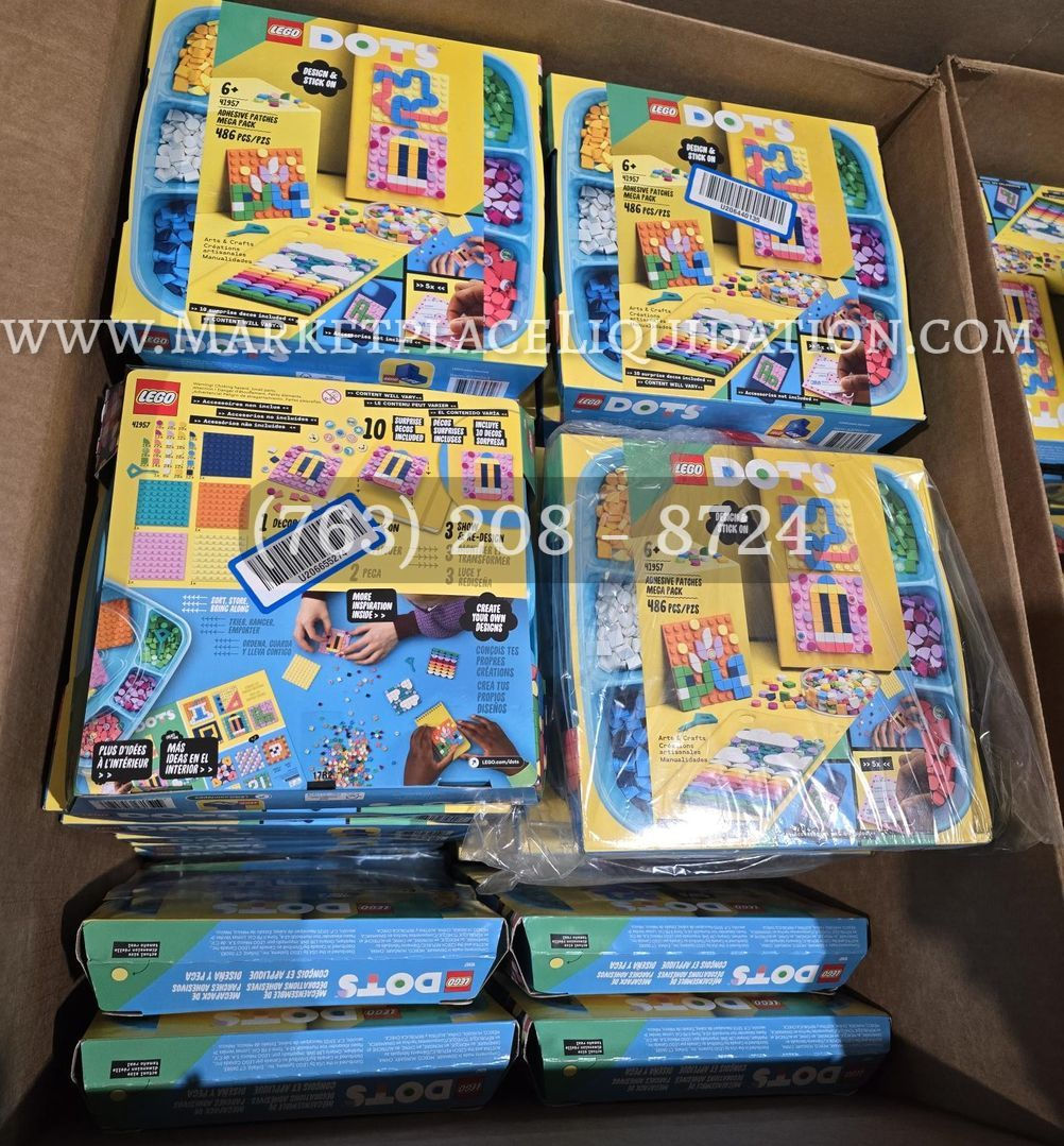 Pallets of LEGO Dots - New Overstock Condition