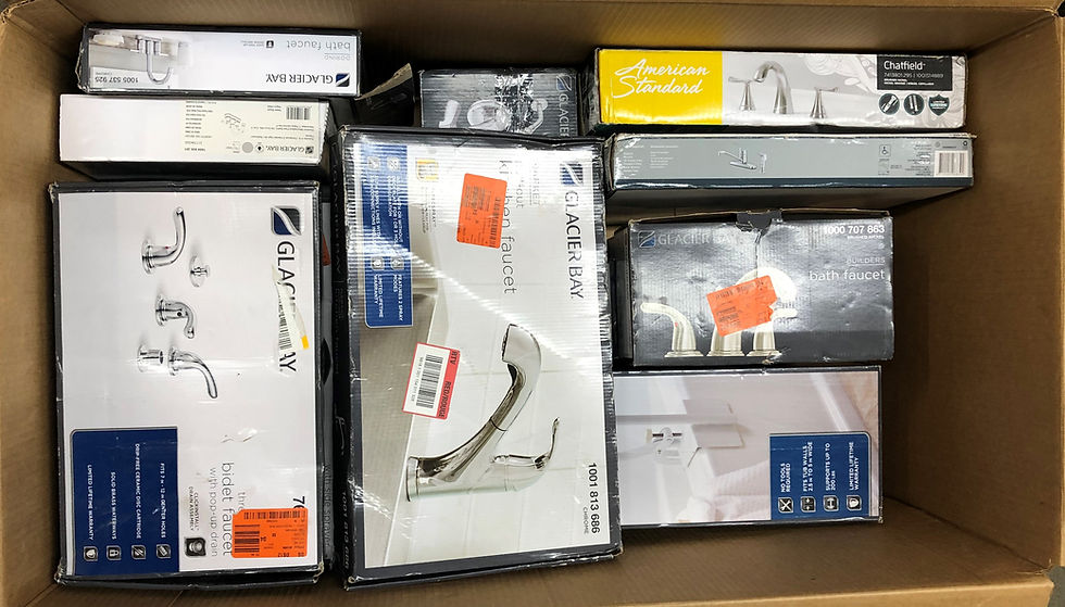 Thumbnail: Case Lot of Faucets by Glacier Bay, Delta & More - 20 Units - Manifested