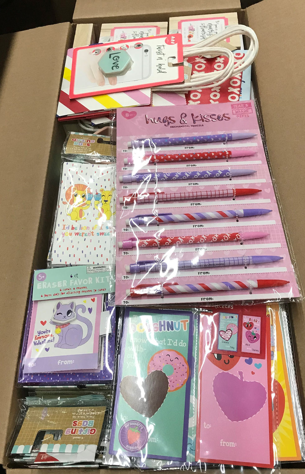 Thumbnail: Case Lot Of Valentines Merchandise - 74 Units - Shelf Pull Condition